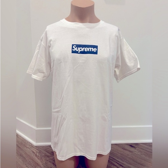 Supreme Other - NEW Supreme x ‘47 brand, ‘Yankees Box logo’ ss t-shirt. NWOT. Lg. Men’s